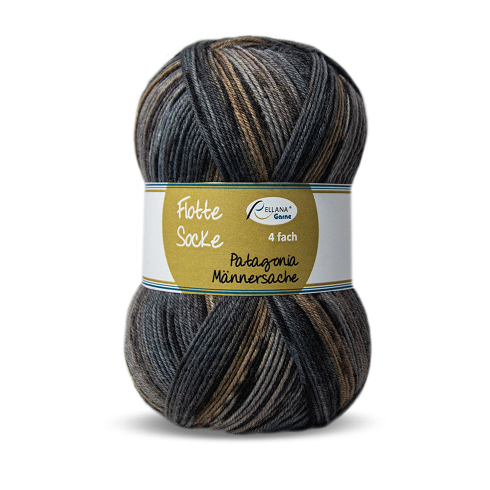 Rellana Flotte Socke Patagonia Männersache Sockenwolle 6-fädig