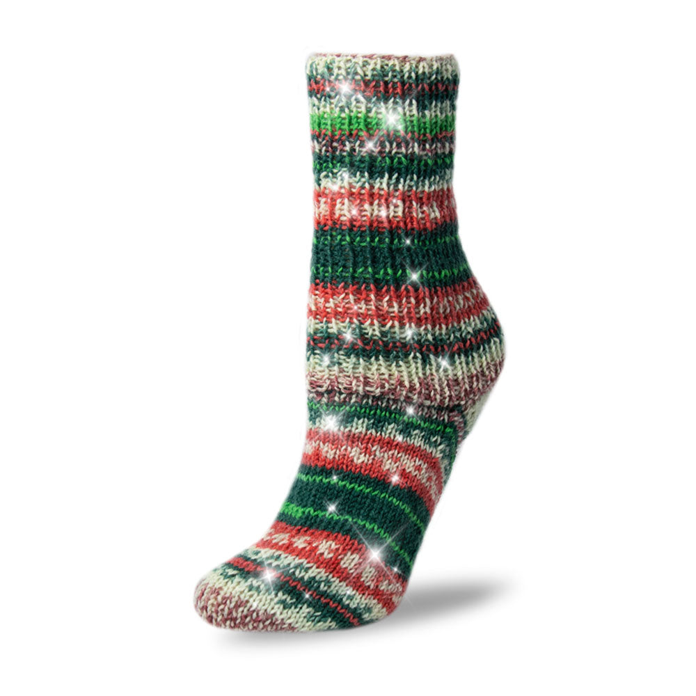 Rellana Flotte Socke Christmas Metallic Sockenwolle 4f 2023