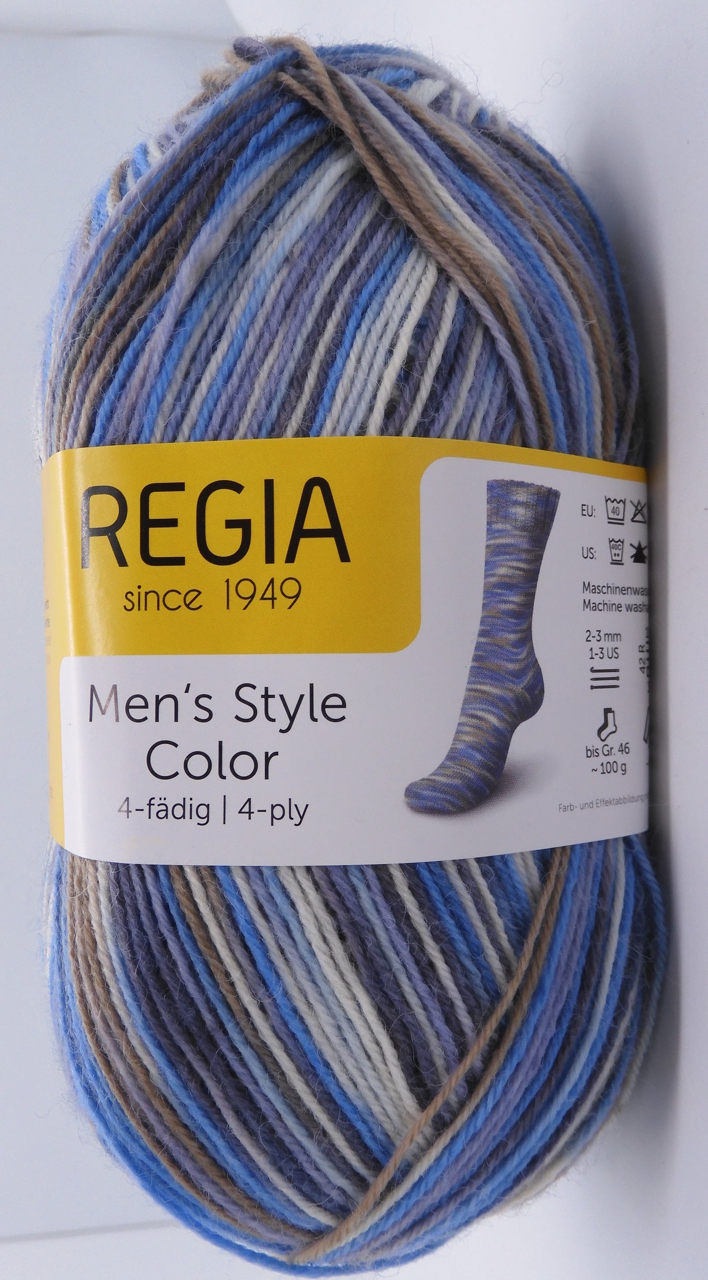 Regia Color 4-fädig Sockenwolle