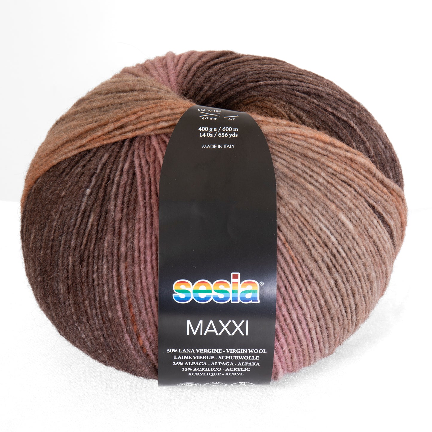 Sesia Maxxi 400 g 600 m - 50 % Schurwolle 25% Alpaka 25% Acryl
