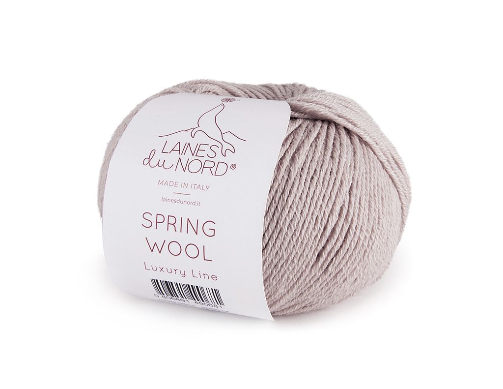 Laines du Nord Spring Wool 50 % Schurwolle (Merino), 50 % Baumwolle (Bio) 50 g 140 m