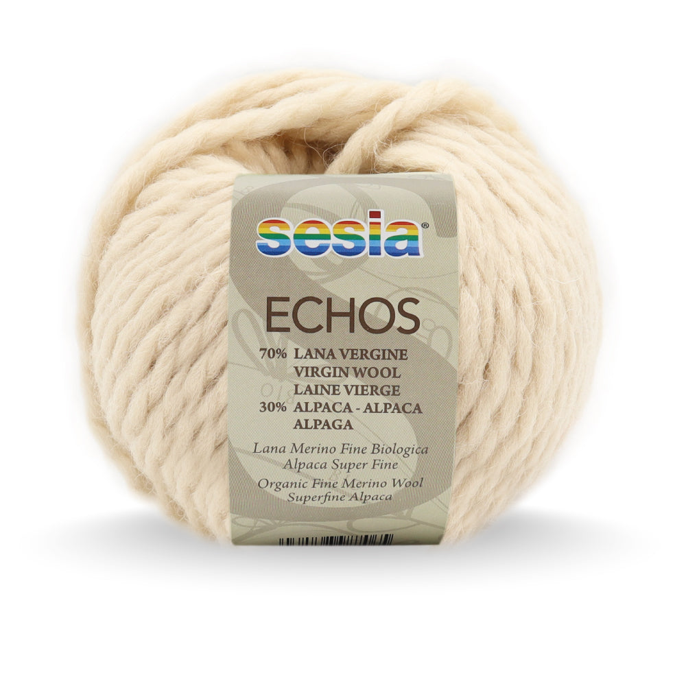 Sesia Echos - 70 % Schurwolle (Merino) - 30 % Alpaka