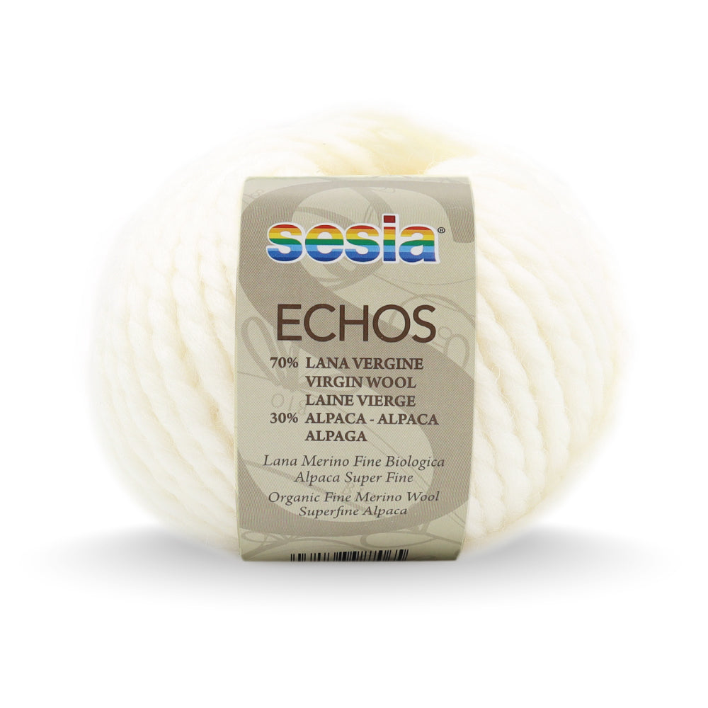 Sesia Echos - 70 % Schurwolle (Merino) - 30 % Alpaka