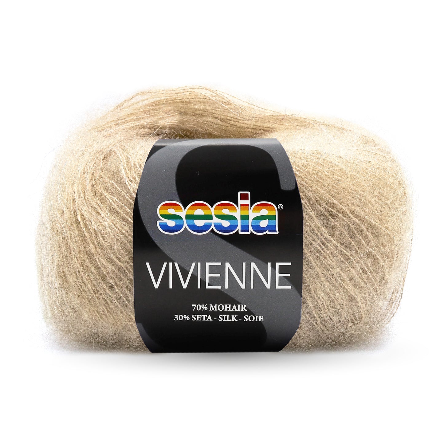 Sesia Vivienne 70% Super Kid Mohair 30% Seide 25 g