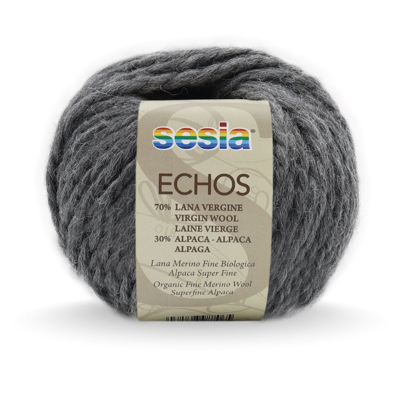 Sesia Echos - 70 % Schurwolle (Merino) - 30 % Alpaka