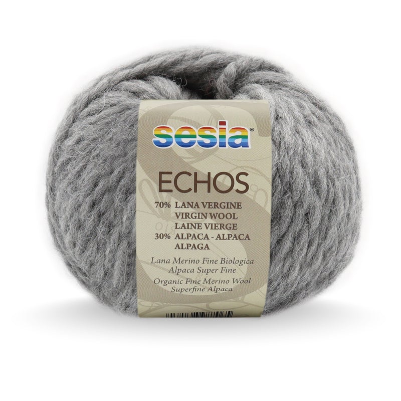 Sesia Echos - 70 % Schurwolle (Merino) - 30 % Alpaka