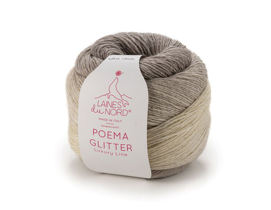 Laines du NORD Poema GLITTER 150 g