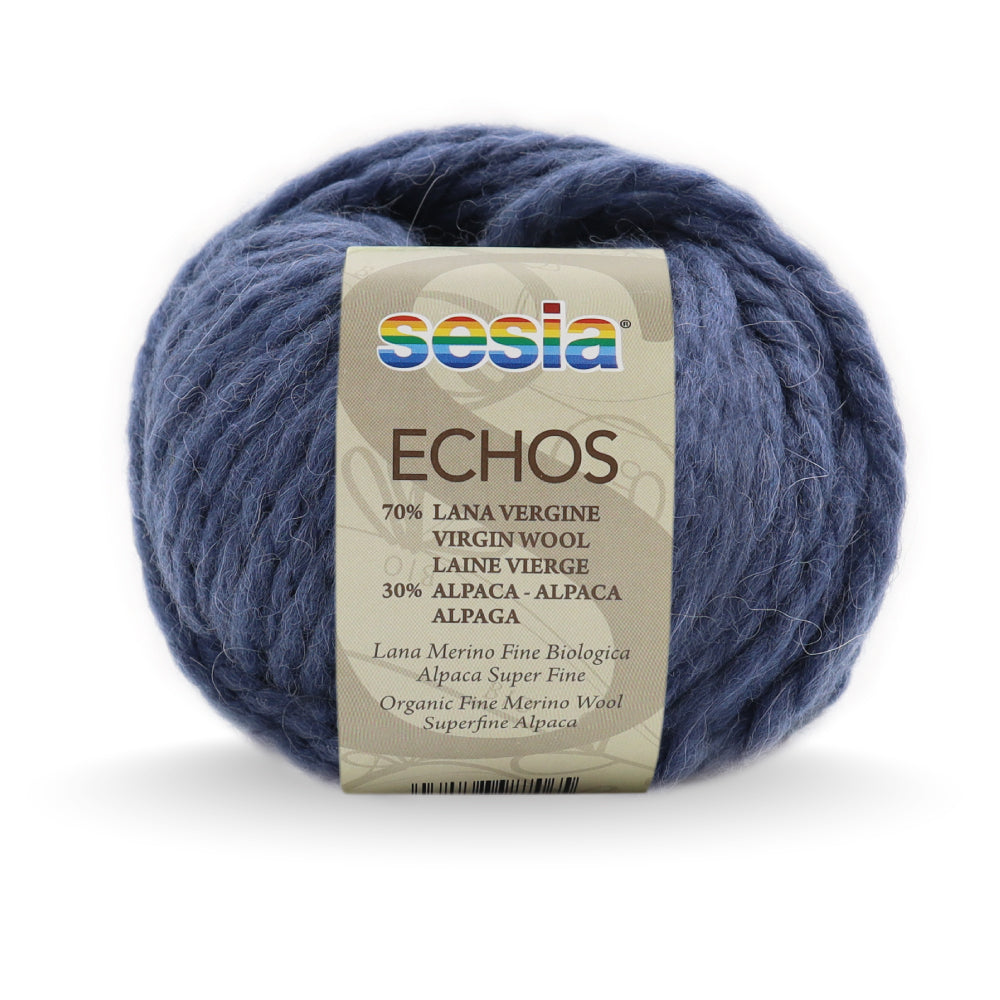 Sesia Echos - 70 % Schurwolle (Merino) - 30 % Alpaka