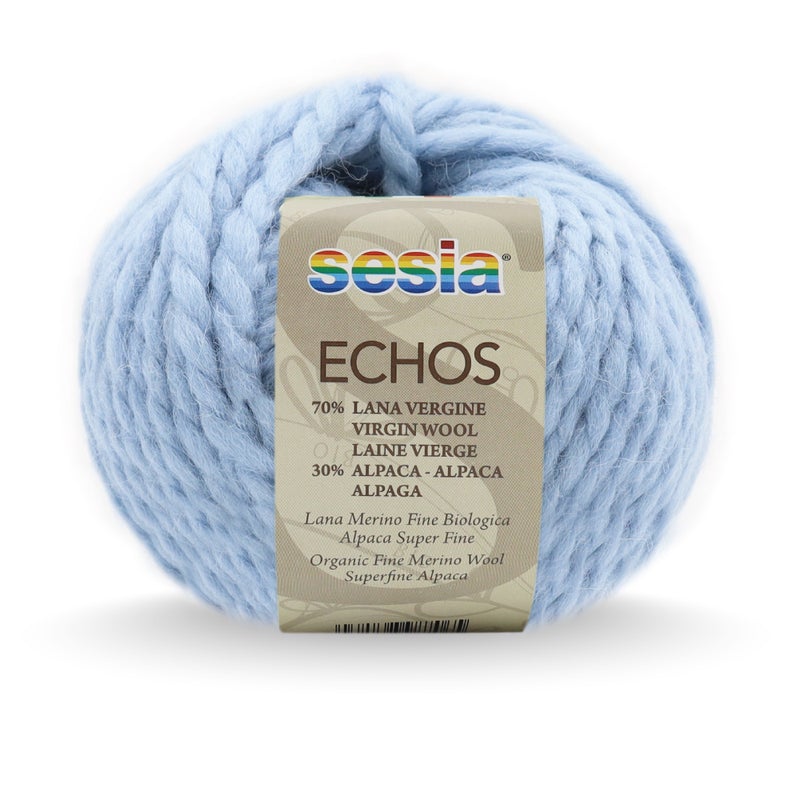 Sesia Echos - 70 % Schurwolle (Merino) - 30 % Alpaka