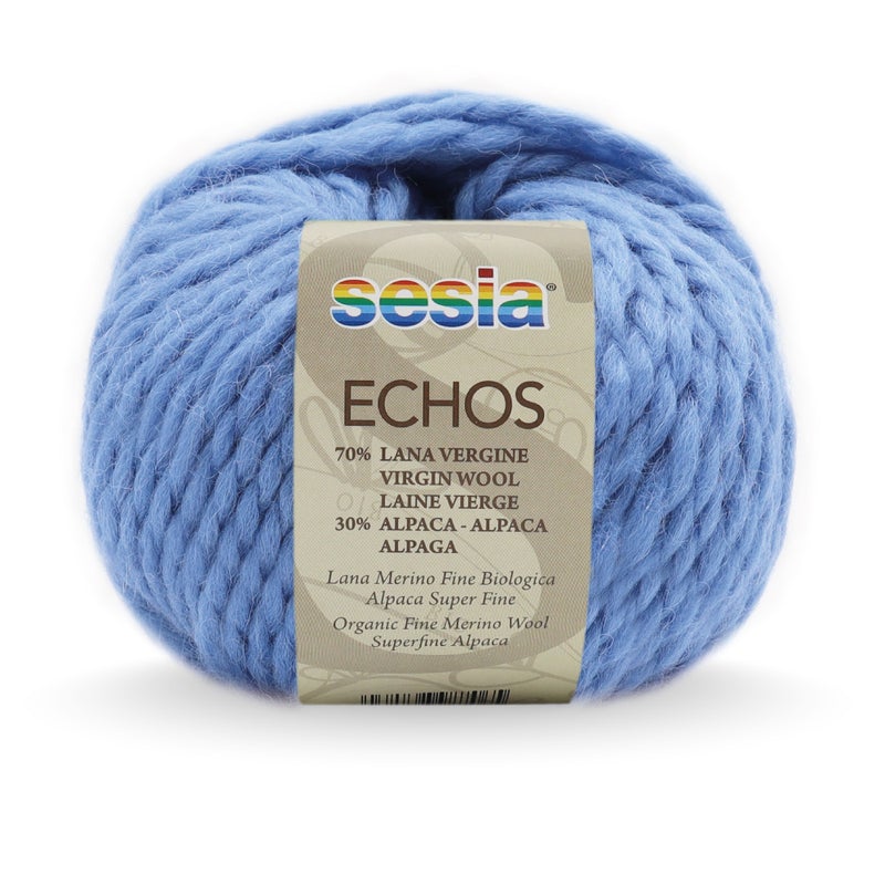 Sesia Echos - 70 % Schurwolle (Merino) - 30 % Alpaka