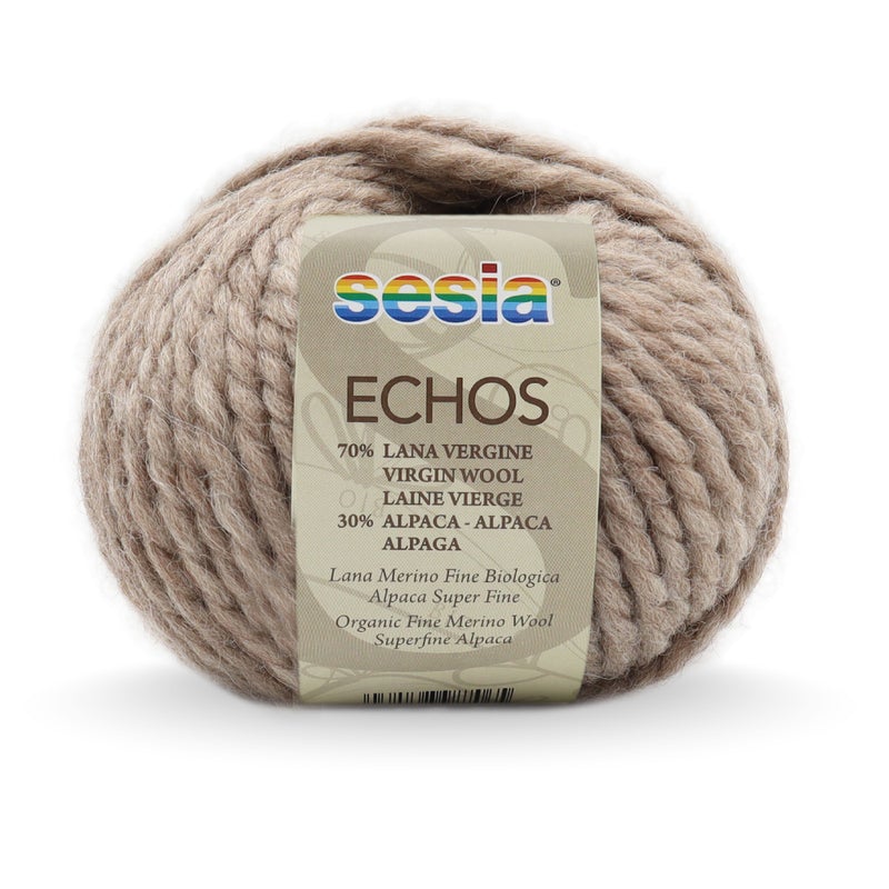 Sesia Echos - 70 % Schurwolle (Merino) - 30 % Alpaka