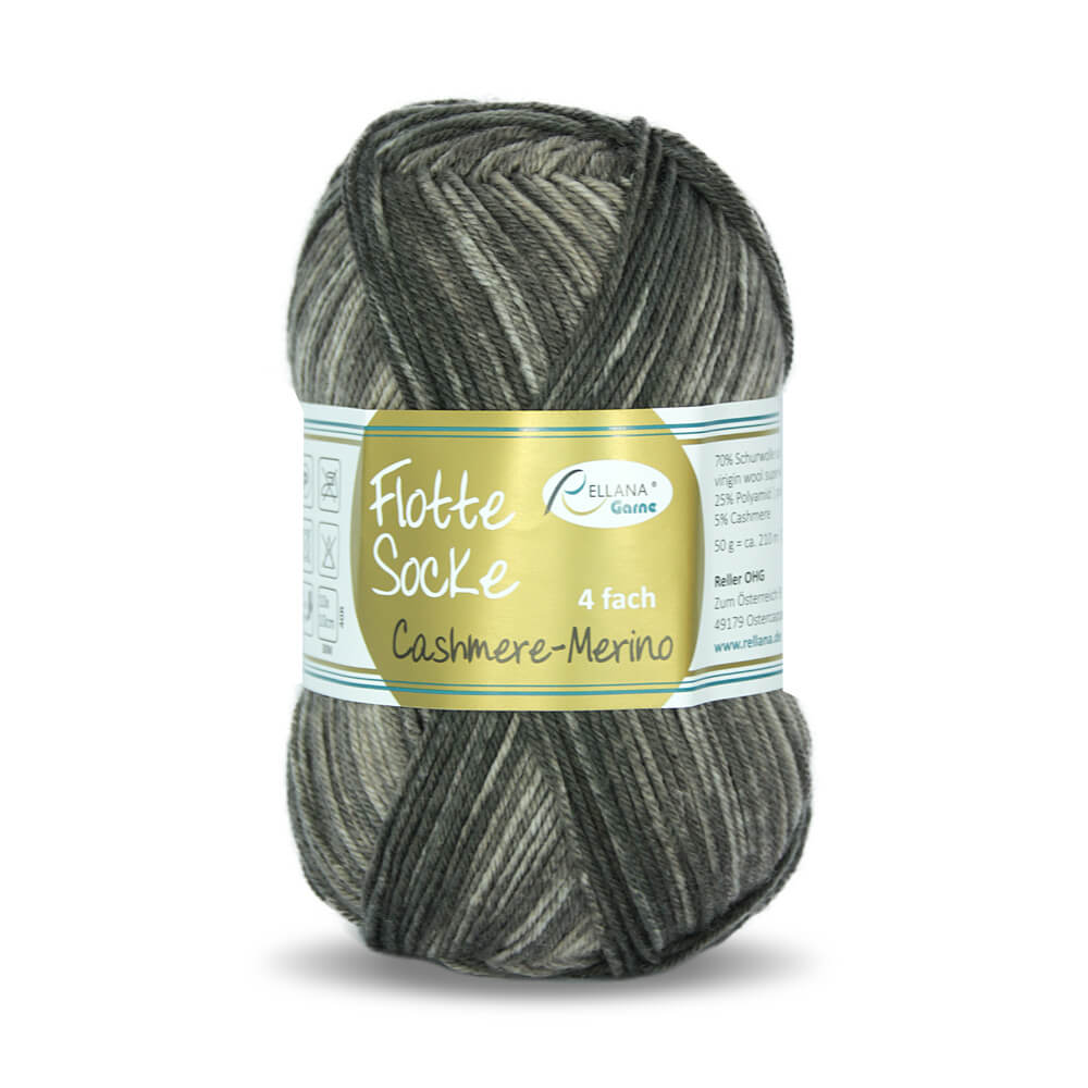 Rellana Flotte Socke Cashmere-Merino Sockenwolle 4-fädig 50 g