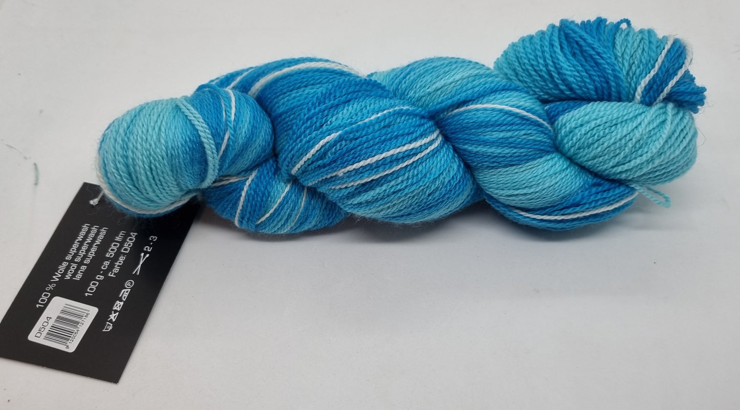 Ferner Wolle Lace Handgefärbt - 100 % Merino