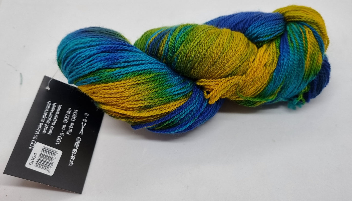 Ferner Wolle Lace Handgefärbt - 100 % Merino