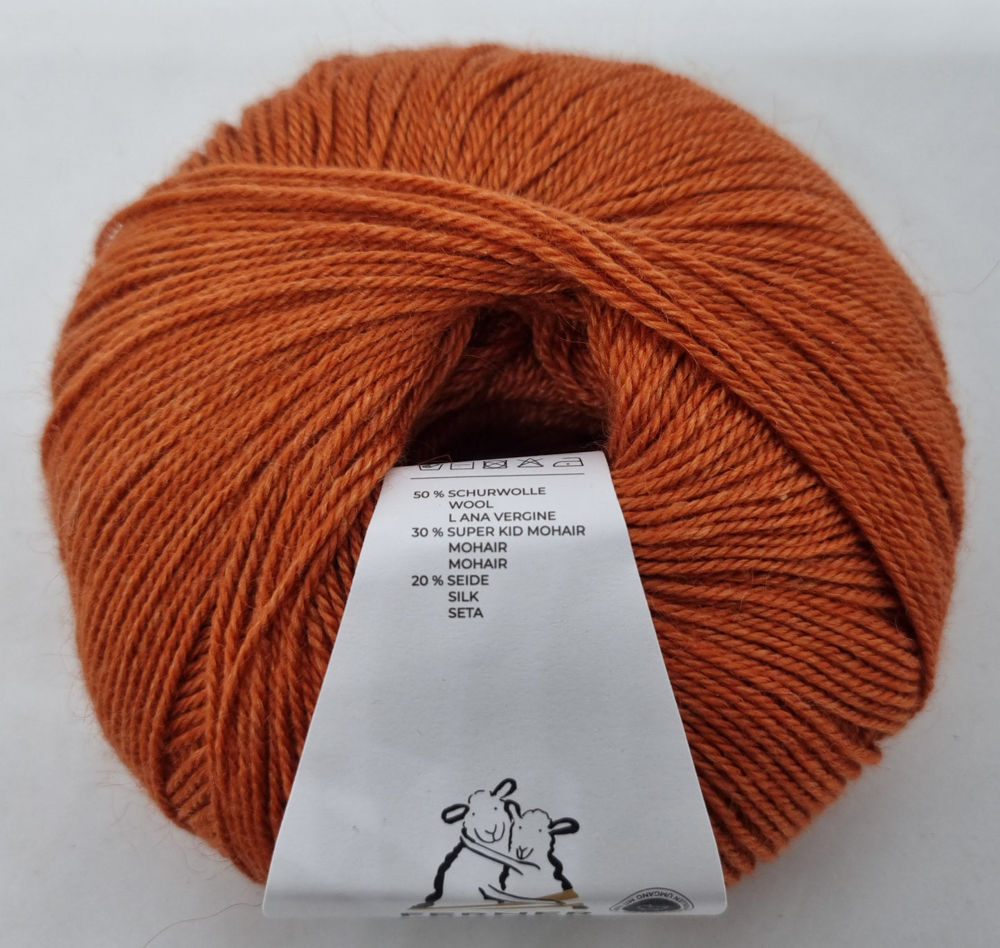 Ferner Wolle Gloria 50 % Merino, 30 % Super Kid Mohair, 20 % Seide 50 g