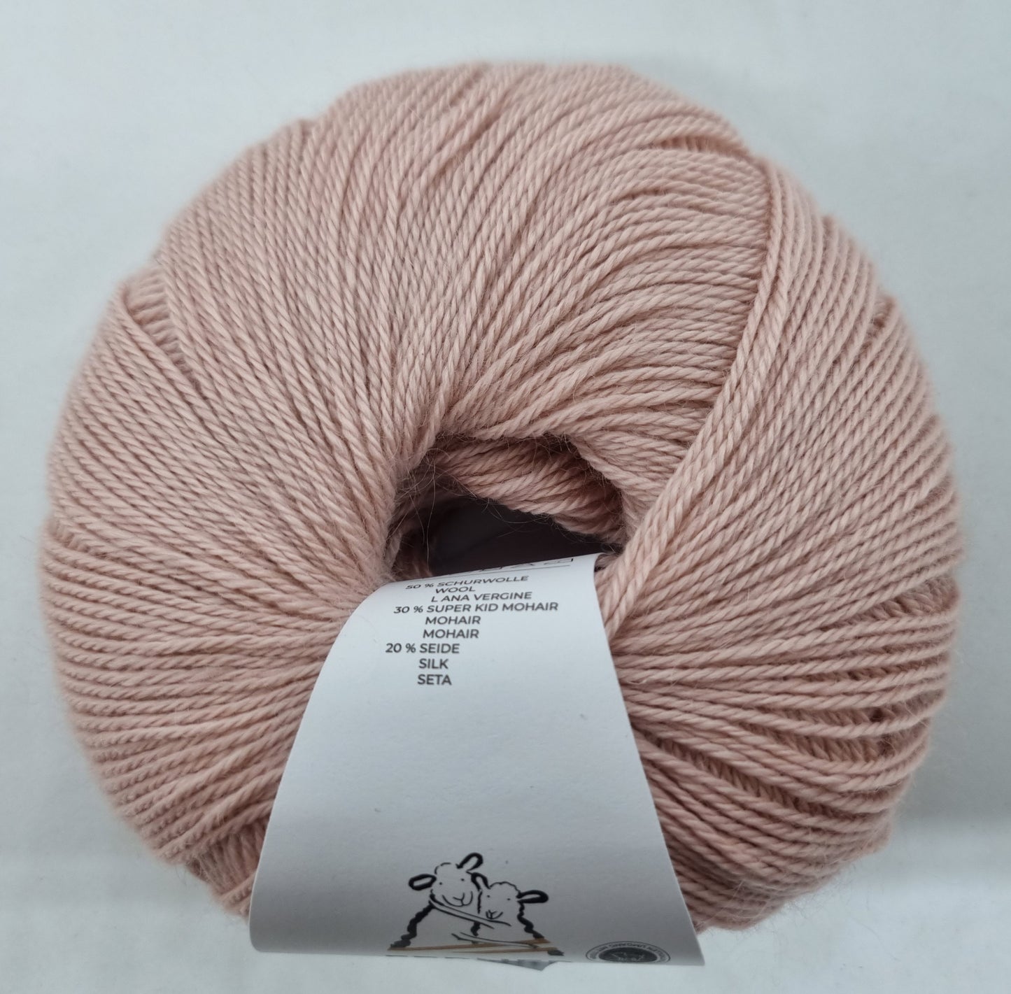 Ferner Wolle Gloria 50 % Merino, 30 % Super Kid Mohair, 20 % Seide 50 g