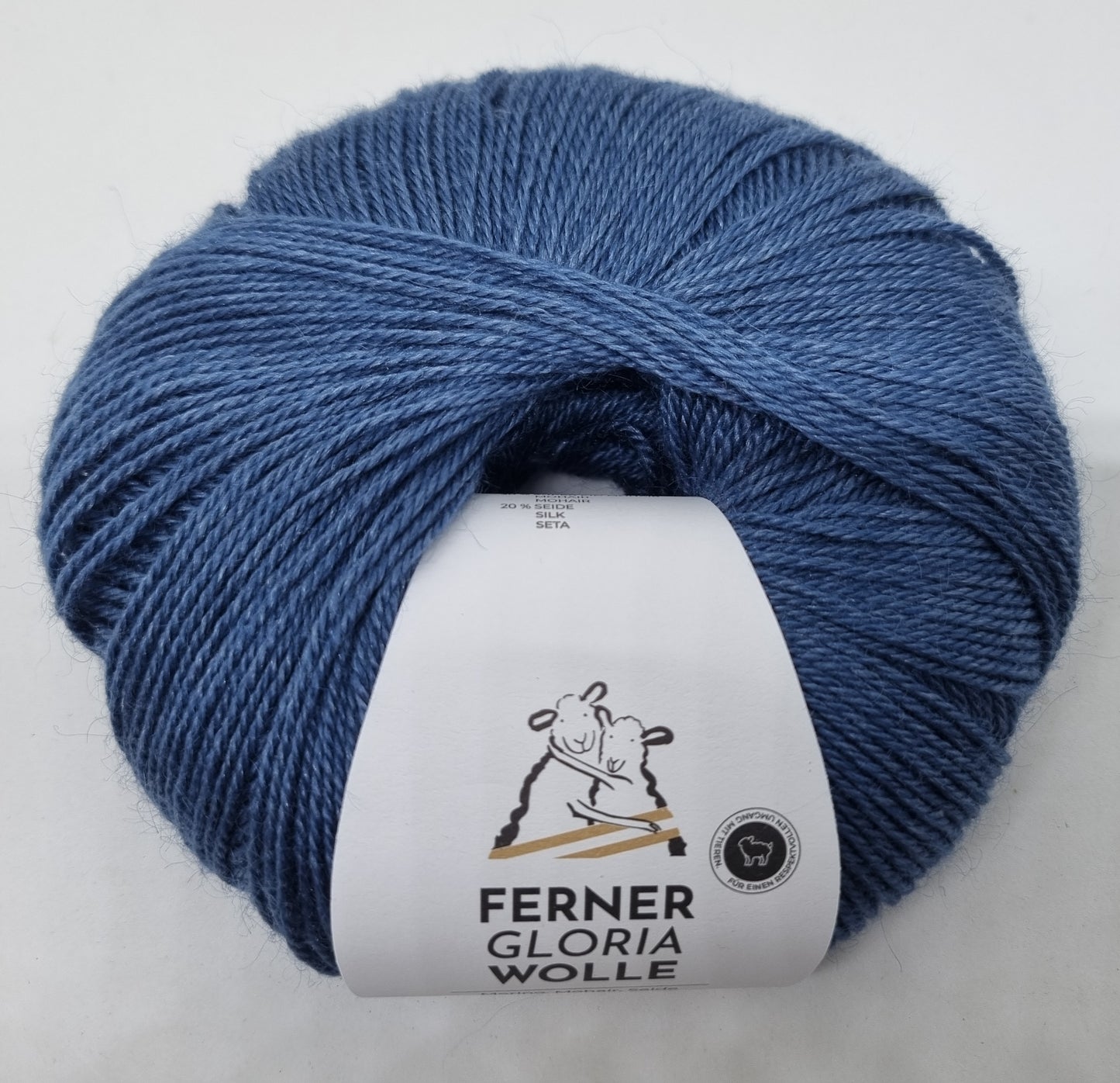 Ferner Wolle Gloria 50 % Merino, 30 % Super Kid Mohair, 20 % Seide 50 g