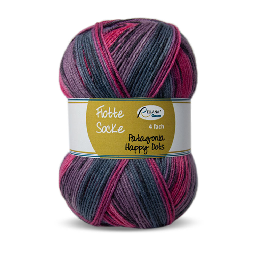 Rellana Flotte Socke Patagonia Happy Dots Sockenwolle