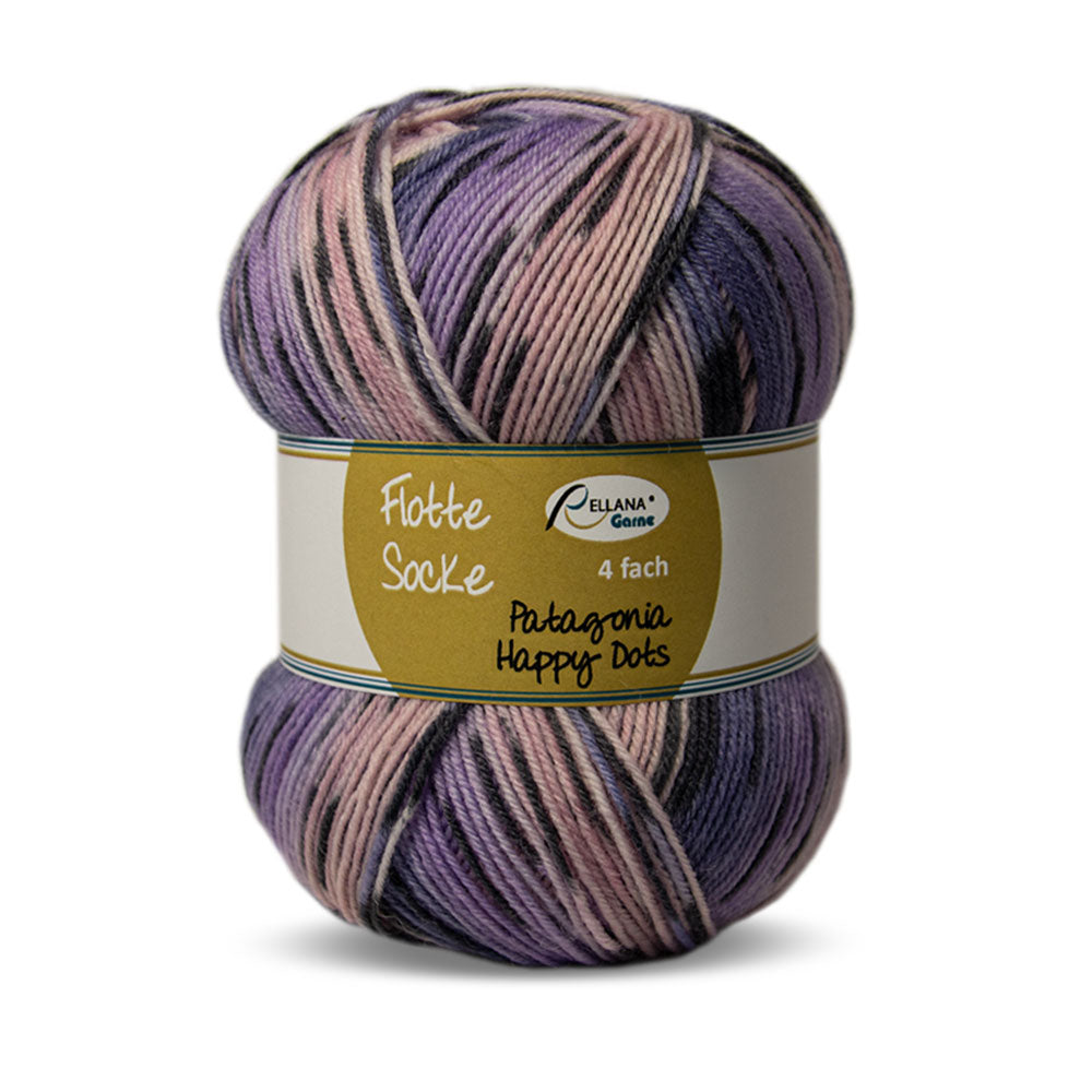 Rellana Flotte Socke Patagonia Happy Dots Sockenwolle