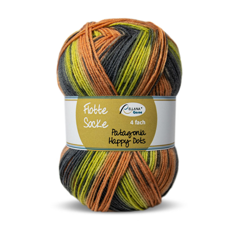 Rellana Flotte Socke Patagonia Happy Dots Sockenwolle