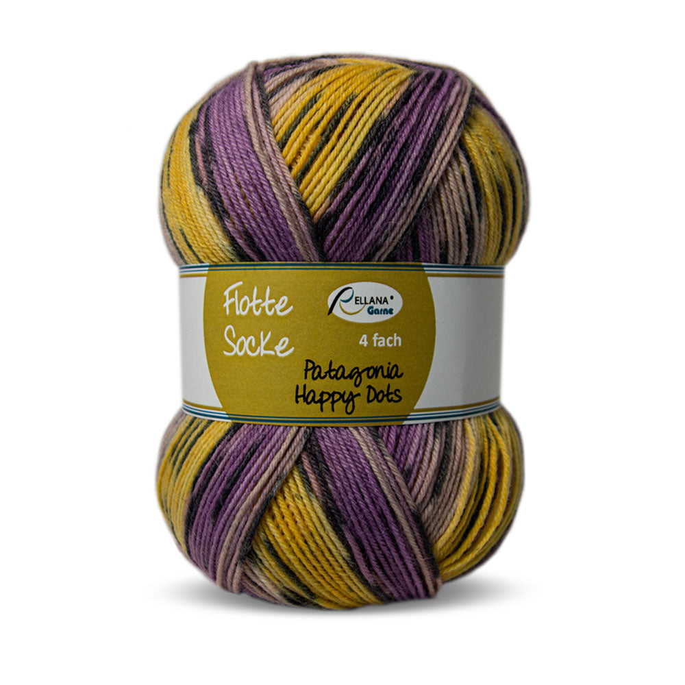 Rellana Flotte Socke Patagonia Happy Dots Sockenwolle