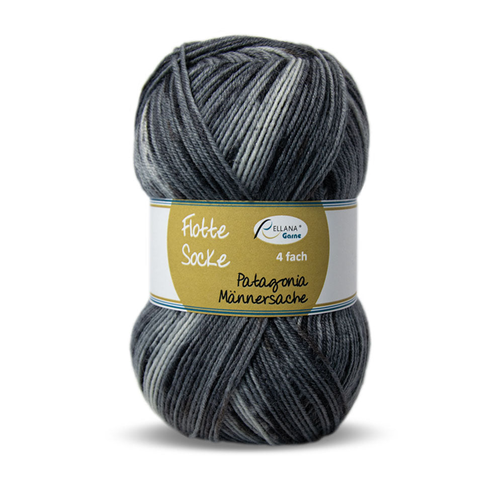Rellana Flotte Socke Patagonia Männersache Sockenwolle 4-fädig