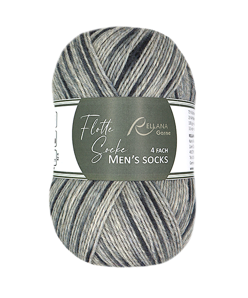 Rellana Flotte Socke Men`s Socks Sockenwolle 4-fädig