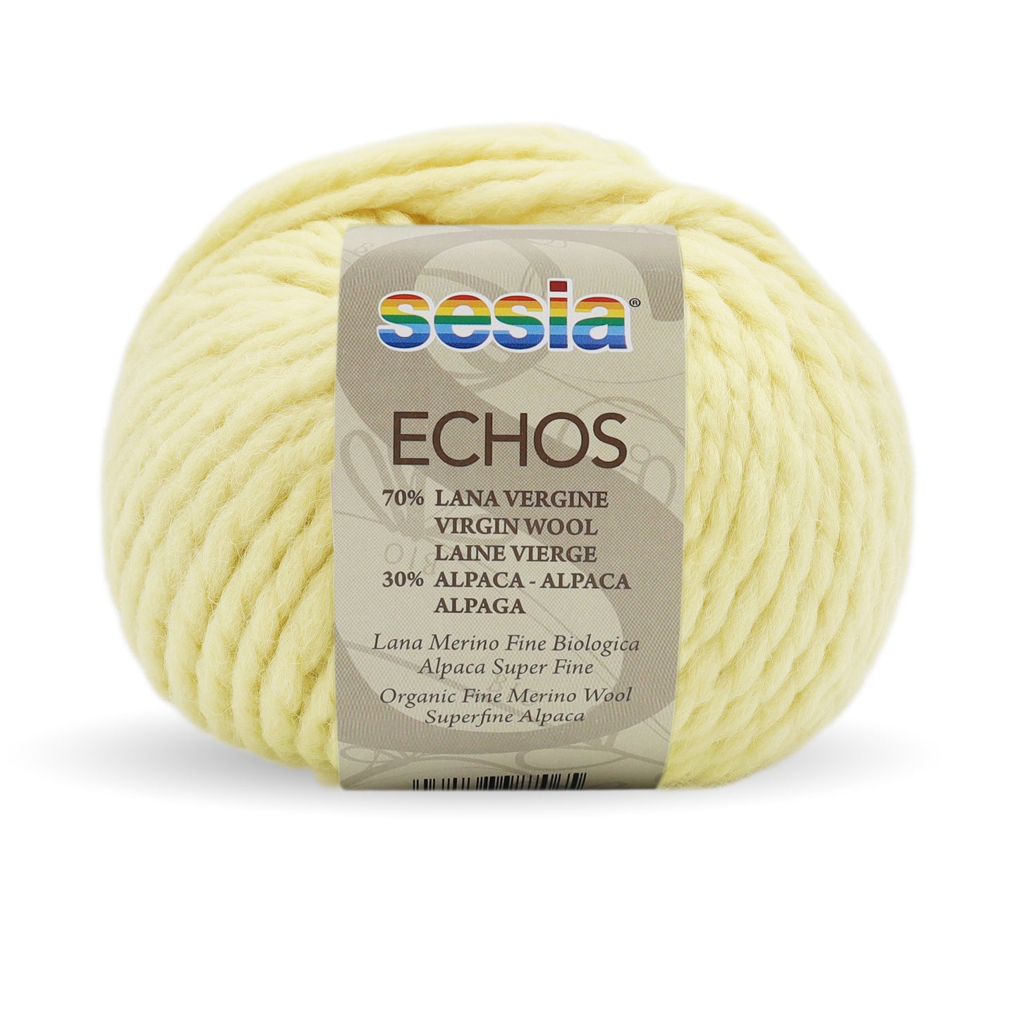 Sesia Echos - 70 % Schurwolle (Merino) - 30 % Alpaka