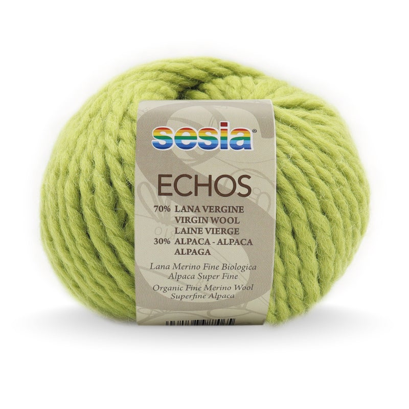 Sesia Echos - 70 % Schurwolle (Merino) - 30 % Alpaka