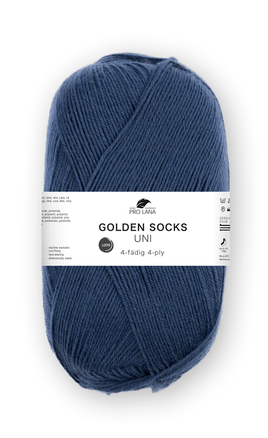 Pro Lana Golden Socks Sockenwolle Uni 4f