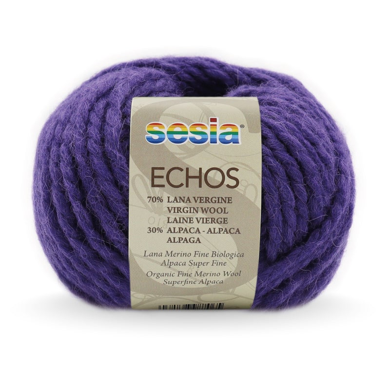 Sesia Echos - 70 % Schurwolle (Merino) - 30 % Alpaka