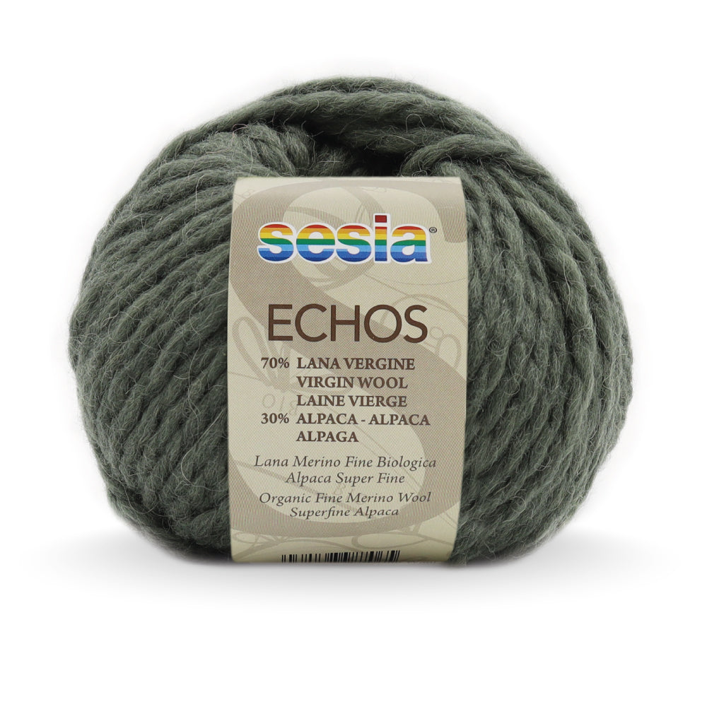 Sesia Echos - 70 % Schurwolle (Merino) - 30 % Alpaka