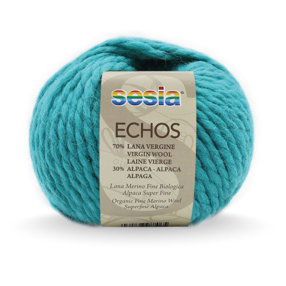 Sesia Echos - 70 % Schurwolle (Merino) - 30 % Alpaka