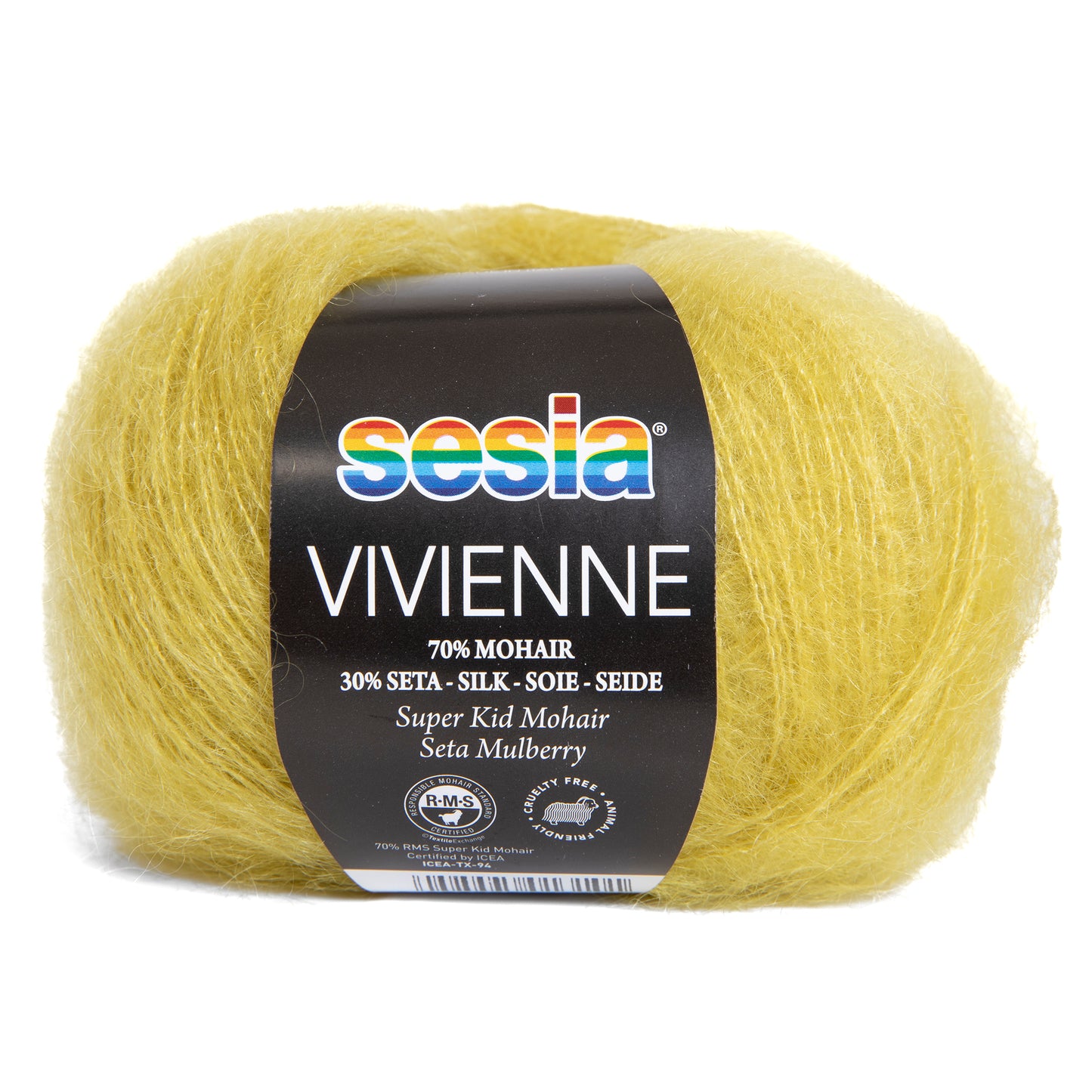 Sesia Vivienne 70% Super Kid Mohair 30% Seide 25 g