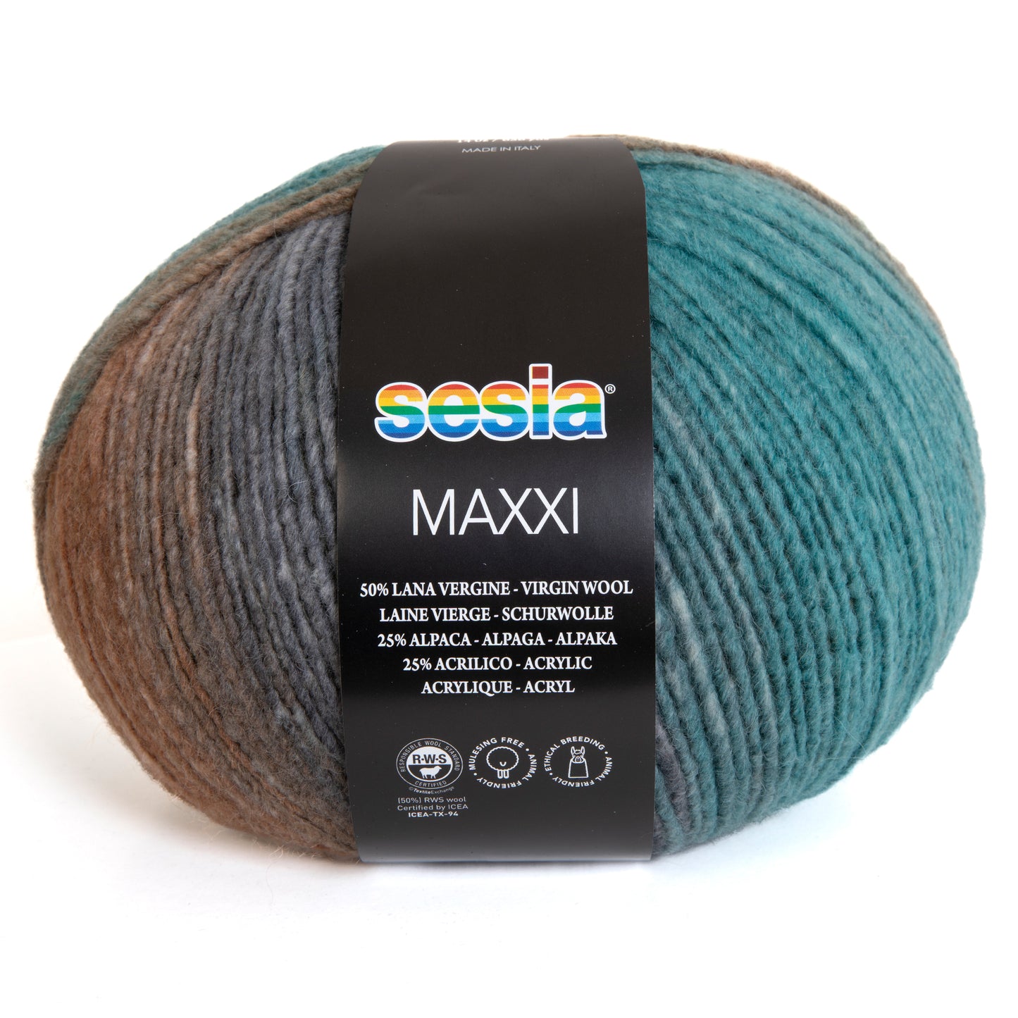 Sesia Maxxi 400 g 600 m - 50 % Schurwolle 25% Alpaka 25% Acryl