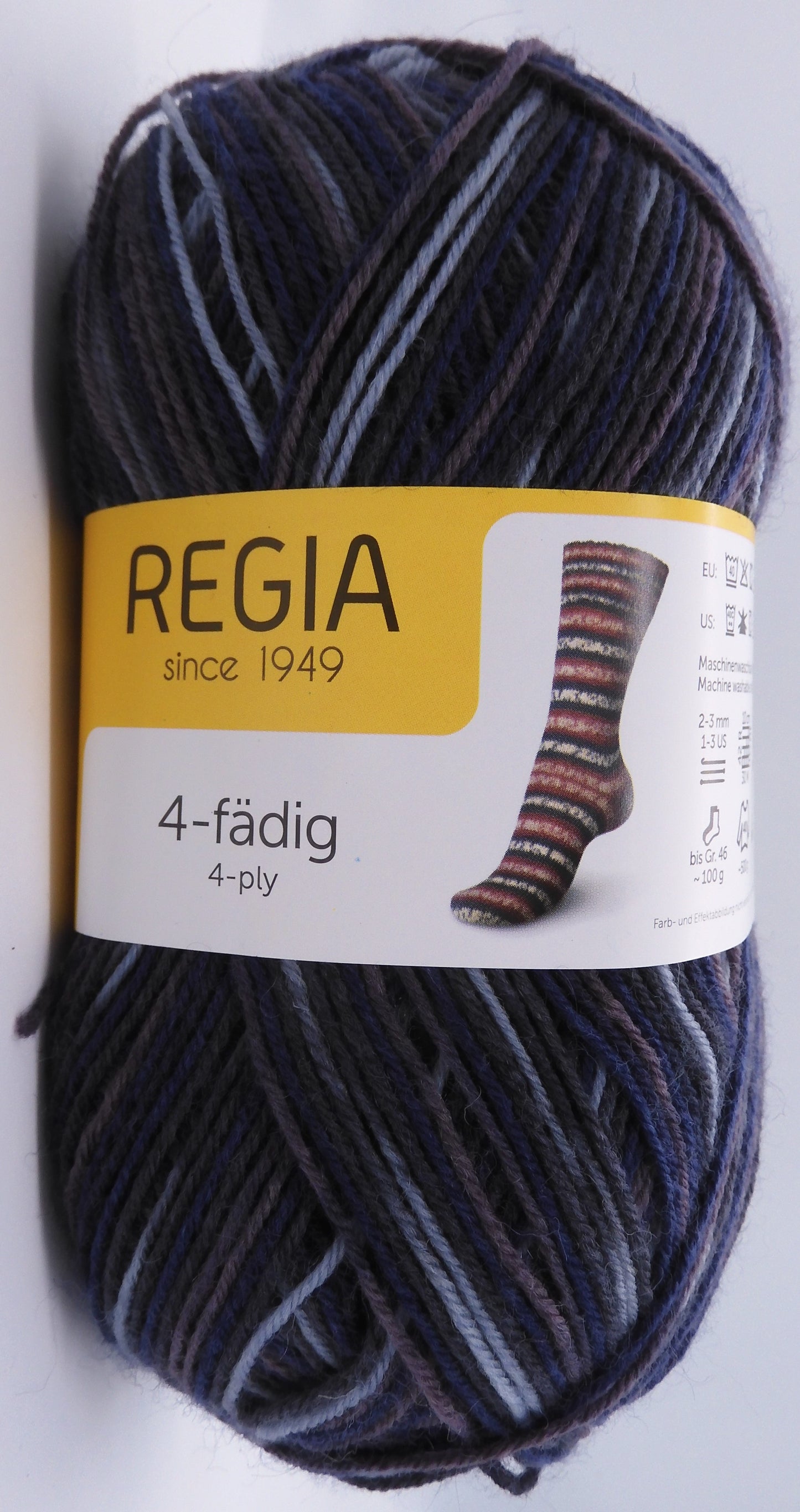 Regia Color 4-fädig Sockenwolle