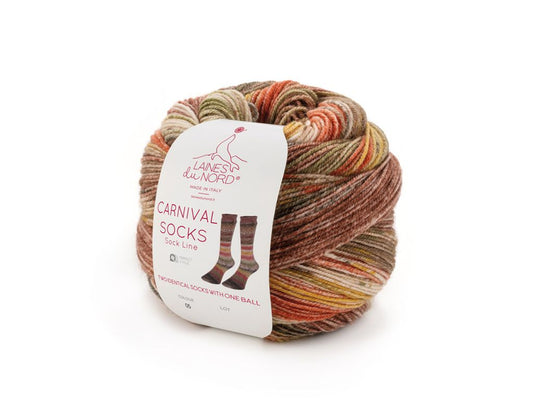 Laines du Nord Carnival Socks Sockenwolle 4fädig 100 g