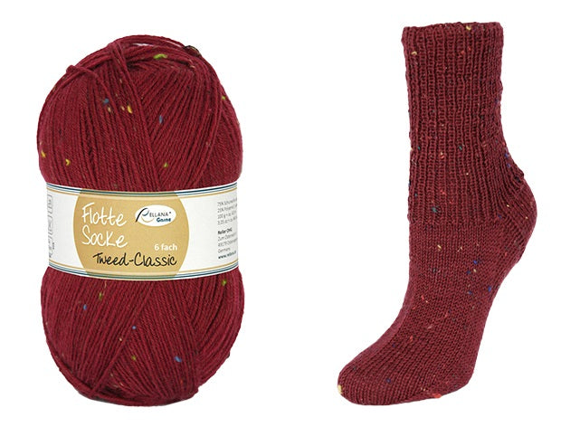 Rellana Flotte Socke Tweed Classic 6fädig