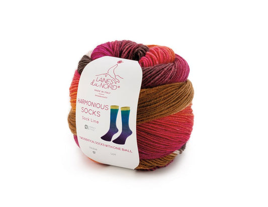 Laines du Nord Harmonious Sock Sockenwolle 4 fädig 100 g