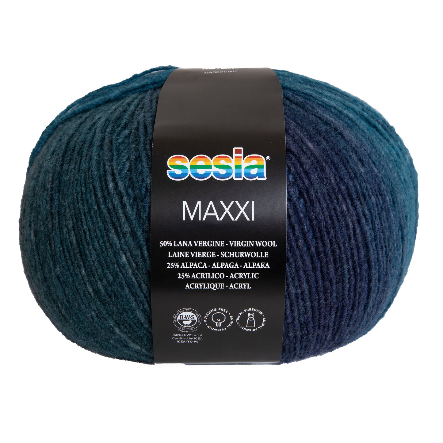 Sesia Maxxi 400 g 600 m - 50 % Schurwolle 25% Alpaka 25% Acryl