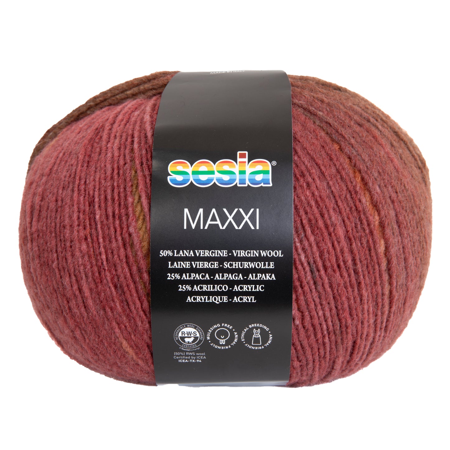 Sesia Maxxi 400 g 600 m - 50 % Schurwolle 25% Alpaka 25% Acryl