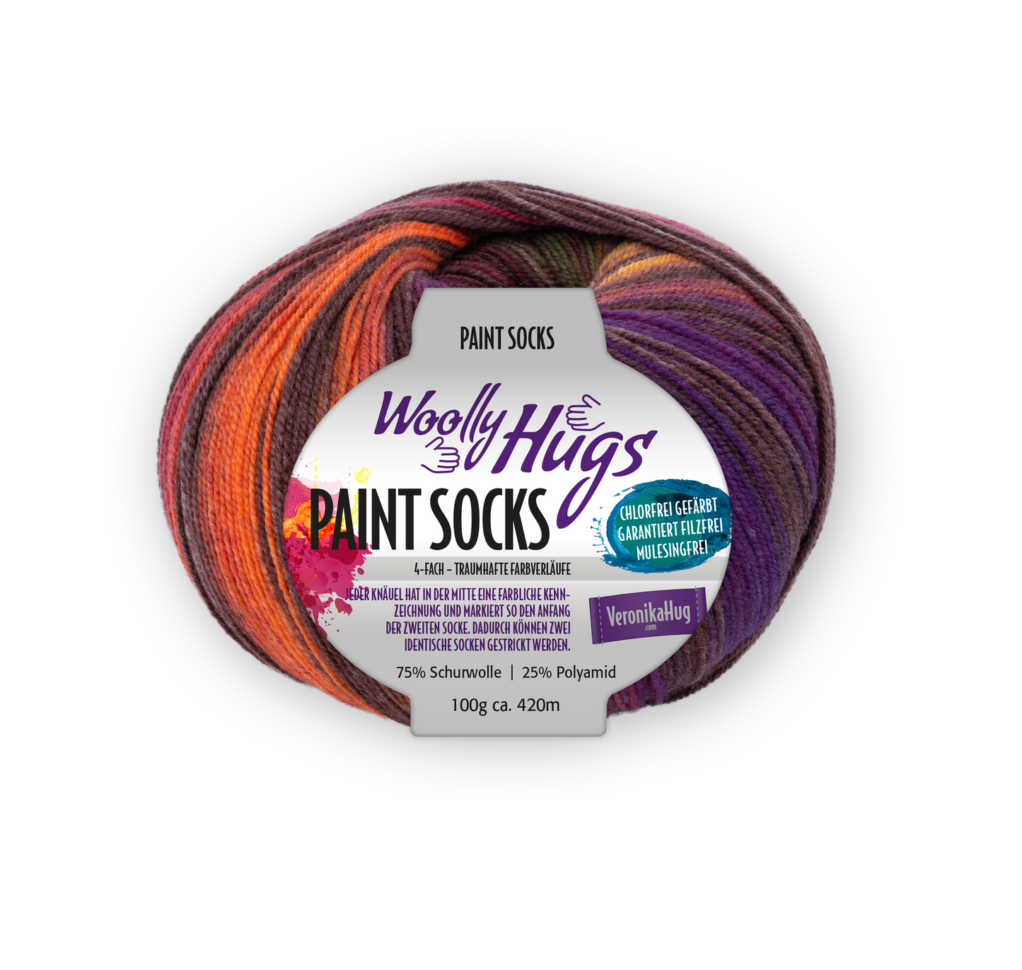 Woolly Hugs Paint Socks