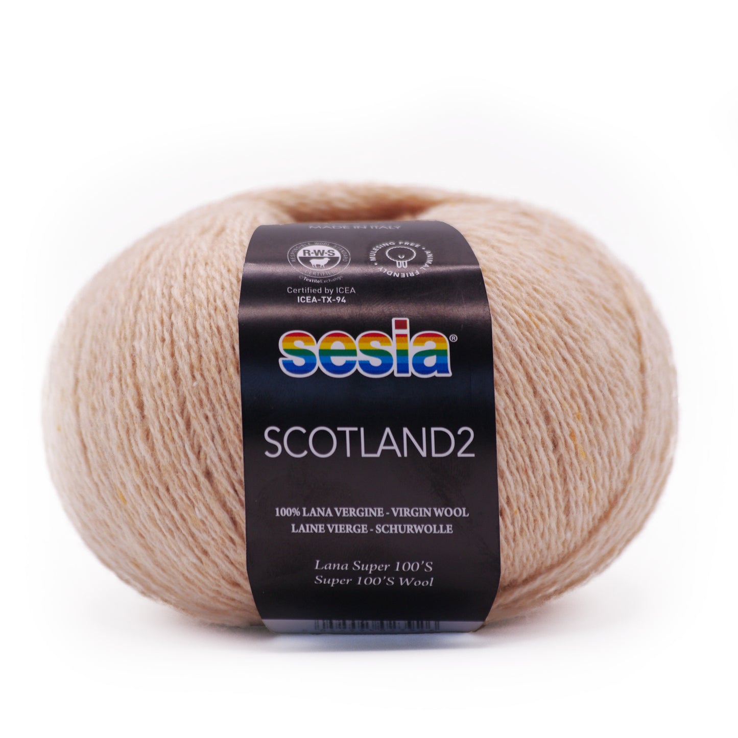 Sesia Scotland 2 50 g 350 m - 100 % Merinowolle