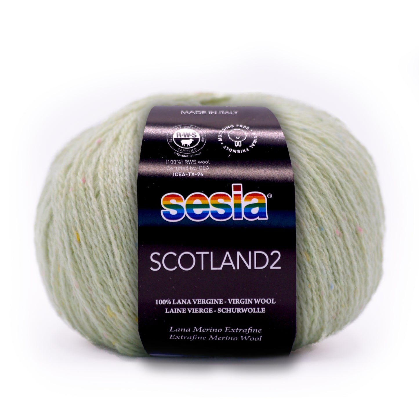 Sesia Scotland 2 50 g 350 m - 100 % Merinowolle