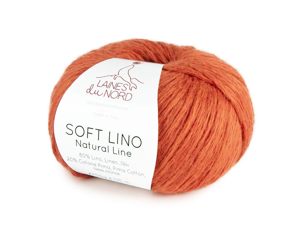Laines du NORD Soft Lino 80 % Linen, 20 % Pima Cotton 50 g