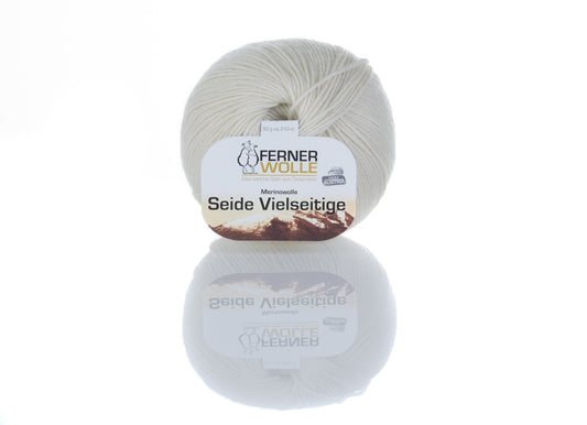 Ferner Wolle Lungauer Vielseitige mit Seide 60% Merino, 20 % Seide, 20 % Polyamid 50 g