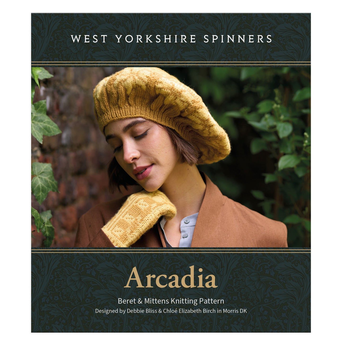 West Yorkshire Spinners  Anleitungsheft "Arcadia Beret and Mittens Pattern" für Morris in Englisch (Kopie)