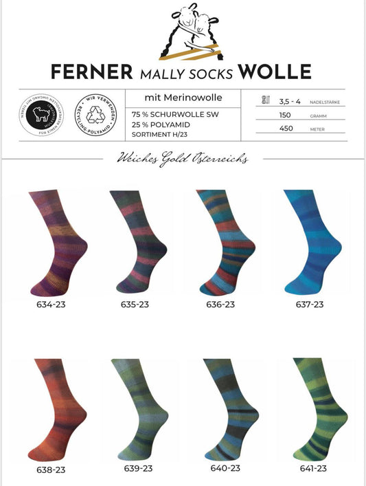 Ferner Wolle Mally Socks H/23