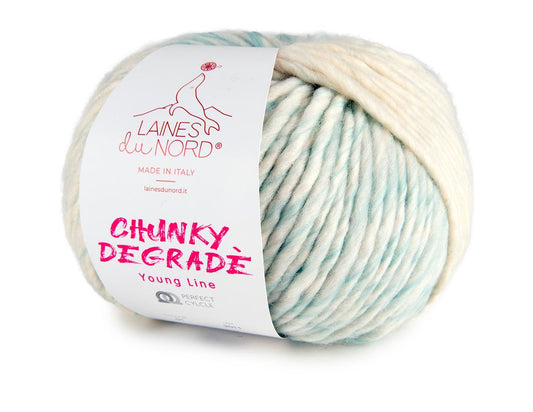 Laines du NORD Chunky Degrade 200 g 100 % Schurwolle