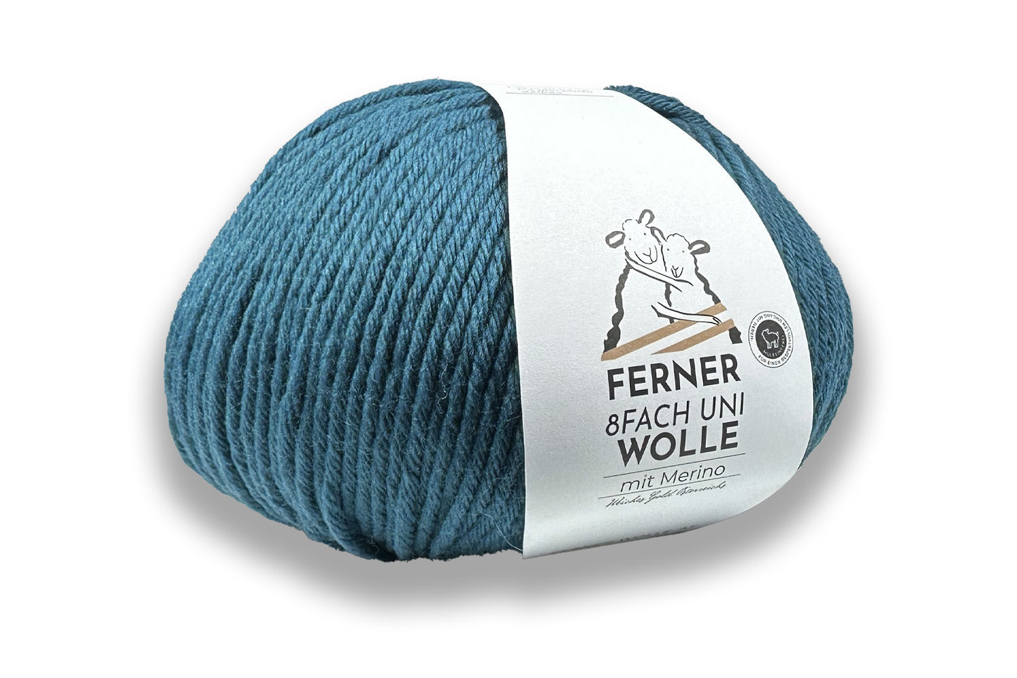 Ferner Wolle Sockenwolle 8-fädig Uni Merino